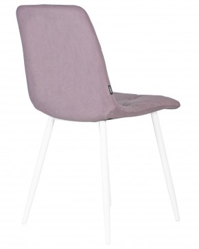 Стул обеденный DOBRIN CHILLY ROMBO, Лавандовый Simple 48, основание белый в Верхней Салде - verhnyaya-salda.ok-mebel.com | фото 4