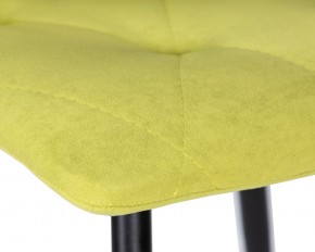 Стул обеденный DOBRIN CHILLY ROMBO, Лайм Simple 14, основание черное в Верхней Салде - verhnyaya-salda.ok-mebel.com | фото 7