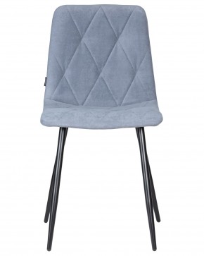 Стул обеденный DOBRIN CHILLY ROMBO, Серо-голубой Simple 26, основание черное в Верхней Салде - verhnyaya-salda.ok-mebel.com | фото 6
