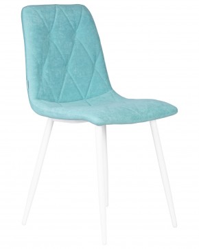Стул обеденный DOBRIN CHILLY ROMBO, Тиффани Simple 51, основание белый в Верхней Салде - verhnyaya-salda.ok-mebel.com | фото 2