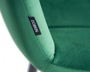 Стул обеденный DOBRIN CHILLY, Темно-зеленый Holland 30, основание черное в Верхней Салде - verhnyaya-salda.ok-mebel.com | фото 10