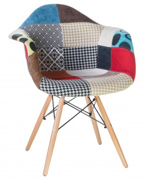 Стул обеденный DOBRIN DAW PATCHWORK, цвет сиденья мозаика в Верхней Салде - verhnyaya-salda.ok-mebel.com | фото