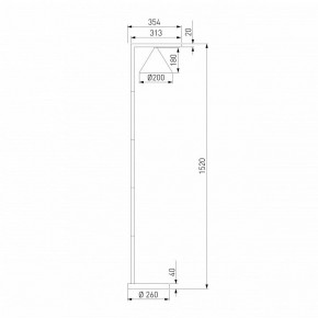 Торшер Elektrostandard Bevel a068473 в Верхней Салде - verhnyaya-salda.ok-mebel.com | фото 2