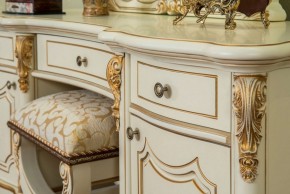 Туалетный стол + Зеркало Мона Лиза (крем) в Верхней Салде - verhnyaya-salda.ok-mebel.com | фото 4