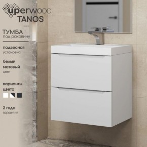 Тумба под раковину Uperwood Tanos 70 см, подвесная, белая матовая в Верхней Салде - verhnyaya-salda.ok-mebel.com | фото 5