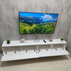 Тумба подвесная под ТВ LINES MTV4-MA 1150 Белый матовый (Белый-M 10.1.2) в Верхней Салде - verhnyaya-salda.ok-mebel.com | фото 11