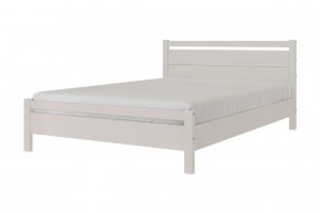 ВЕРОНИКА-1 Кровать из массива 1200 (Льняной) в Верхней Салде - verhnyaya-salda.ok-mebel.com | фото