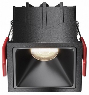 Встраиваемый светильник Maytoni Alfa LED DL043-01-10W4K-SQ-B-1 в Верхней Салде - verhnyaya-salda.ok-mebel.com | фото