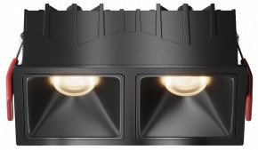 Встраиваемый светильник Maytoni Alfa LED DL043-02-10W3K-SQ-B-1 в Верхней Салде - verhnyaya-salda.ok-mebel.com | фото