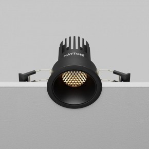 Встраиваемый светильник Maytoni Dip DL115-10W-2.7K-B в Верхней Салде - verhnyaya-salda.ok-mebel.com | фото 7