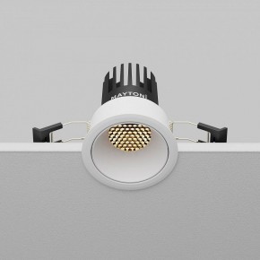 Встраиваемый светильник Maytoni Dip DL115-10W-2.7K-W в Верхней Салде - verhnyaya-salda.ok-mebel.com | фото 7