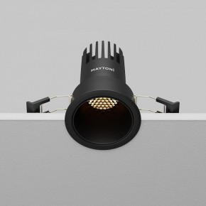 Встраиваемый светильник Maytoni Dip DL116-10W-2.7K-B в Верхней Салде - verhnyaya-salda.ok-mebel.com | фото 7