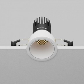 Встраиваемый светильник Maytoni Dip DL116-10W-2.7K-W в Верхней Салде - verhnyaya-salda.ok-mebel.com | фото 7