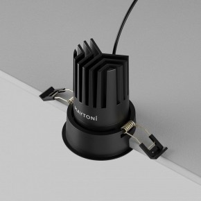 Встраиваемый светильник Maytoni Dip DL117-15W-2.7K-B в Верхней Салде - verhnyaya-salda.ok-mebel.com | фото 11