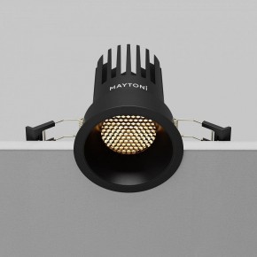 Встраиваемый светильник Maytoni Dip DL117-15W-2.7K-B в Верхней Салде - verhnyaya-salda.ok-mebel.com | фото 12
