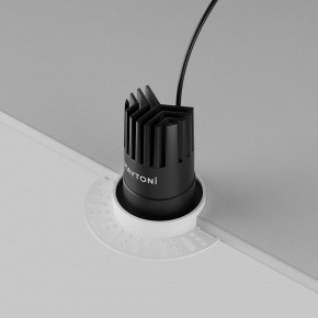 Встраиваемый светильник Maytoni Dip DL119-10W-2.7K-TRS-B в Верхней Салде - verhnyaya-salda.ok-mebel.com | фото 6