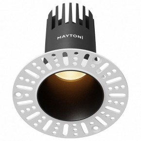 Встраиваемый светильник Maytoni Dip DL120-10W-2.7K-TRS-B в Верхней Салде - verhnyaya-salda.ok-mebel.com | фото