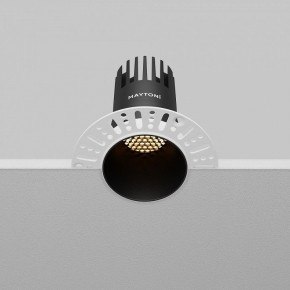 Встраиваемый светильник Maytoni Dip DL120-10W-2.7K-TRS-B в Верхней Салде - verhnyaya-salda.ok-mebel.com | фото 7