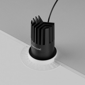 Встраиваемый светильник Maytoni Dip DL121-15W-2.7K-TRS-B в Верхней Салде - verhnyaya-salda.ok-mebel.com | фото 6