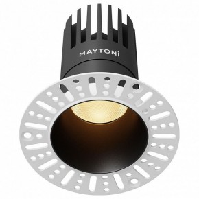 Встраиваемый светильник Maytoni Dip DL122-15W-2.7K-TRS-B в Верхней Салде - verhnyaya-salda.ok-mebel.com | фото