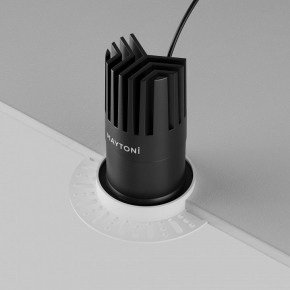Встраиваемый светильник Maytoni Dip DL122-15W-2.7K-TRS-B в Верхней Салде - verhnyaya-salda.ok-mebel.com | фото 6