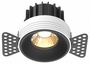 Встраиваемый светильник Maytoni Round DL058-12W2.7K-TRS-B в Верхней Салде - verhnyaya-salda.ok-mebel.com | фото