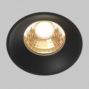 Встраиваемый светильник Maytoni Round DL058-12W2.7K-TRS-B в Верхней Салде - verhnyaya-salda.ok-mebel.com | фото 2