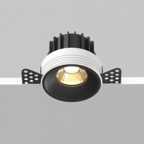 Встраиваемый светильник Maytoni Round DL058-12W2.7K-TRS-B в Верхней Салде - verhnyaya-salda.ok-mebel.com | фото 3