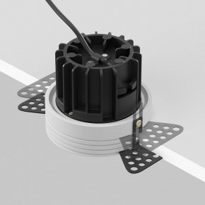 Встраиваемый светильник Maytoni Round DL058-12W2.7K-TRS-W в Верхней Салде - verhnyaya-salda.ok-mebel.com | фото 6