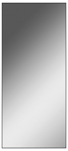 Зеркало Corsica 900х400 black без подсветки Sansa (SB1062Z) в Верхней Салде - verhnyaya-salda.ok-mebel.com | фото 1