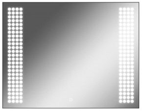 Зеркало Cosmo 90 black с подсветкой Sansa (SC1051Z) в Верхней Салде - verhnyaya-salda.ok-mebel.com | фото
