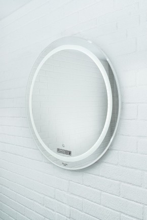 Зеркало Gia 75 white с подсветкой Sansa (SGa1044Z) в Верхней Салде - verhnyaya-salda.ok-mebel.com | фото 2