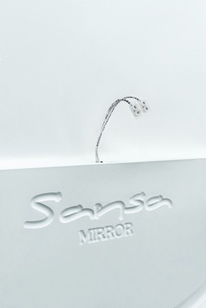 Зеркало Gia 75 white с подсветкой Sansa (SGa1044Z) в Верхней Салде - verhnyaya-salda.ok-mebel.com | фото 5