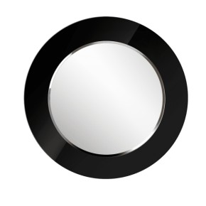 Зеркало круглое черный (РМ/02) в Верхней Салде - verhnyaya-salda.ok-mebel.com | фото