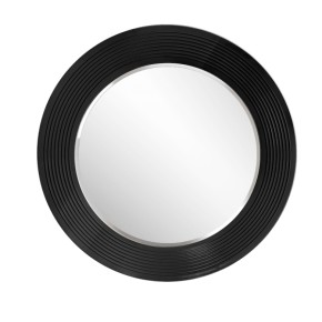 Зеркало круглое черный (РМ/02(S) в Верхней Салде - verhnyaya-salda.ok-mebel.com | фото