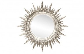 Зеркало круглое серебро (1810(1) в Верхней Салде - verhnyaya-salda.ok-mebel.com | фото