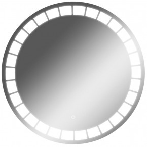 Зеркало Маскат 700х700 с подсветкой Домино (GL7057Z) в Верхней Салде - verhnyaya-salda.ok-mebel.com | фото