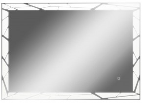 Зеркало Сеул 1000х700 с подсветкой Домино (GL7029Z) в Верхней Салде - verhnyaya-salda.ok-mebel.com | фото 1