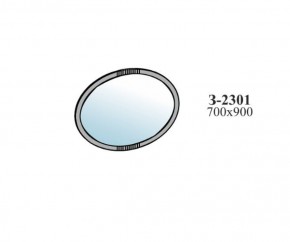 Зеркало ШЕР Дуб серый (З-2301) в Верхней Салде - verhnyaya-salda.ok-mebel.com | фото